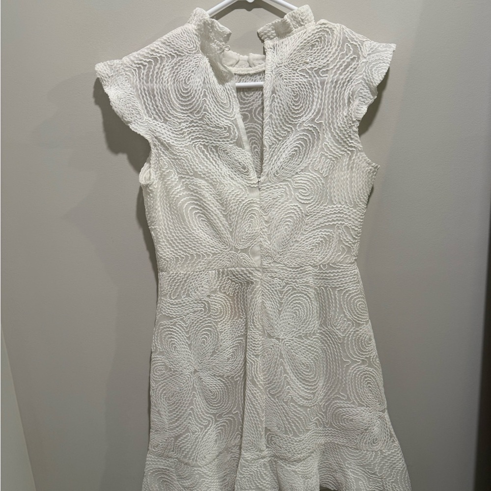 Anthropologie White Dress - Picture 5 of 7